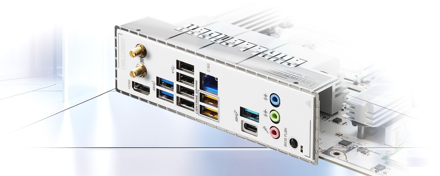 Pre-Installed IO Shield